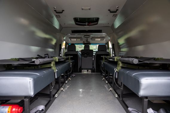 Ukraine receives unique $250K armored ambulance: First look